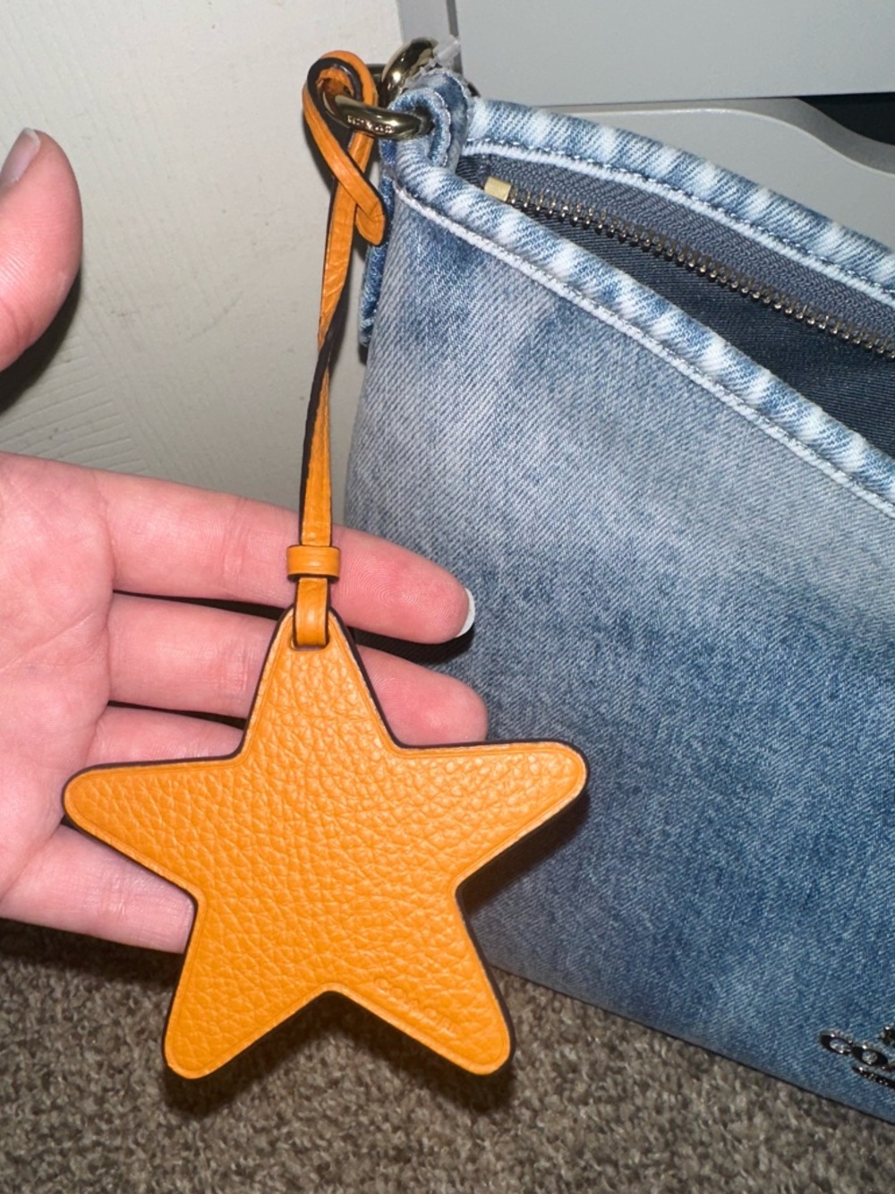 Coach Loved Denim Laurel with Charms - Picture 6 of 12